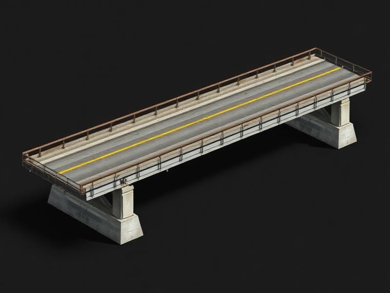 Isometric scene: The Bridge Nobody Wants to Close